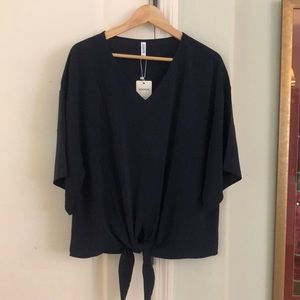 Navy Blue Blouse - Size 2XL